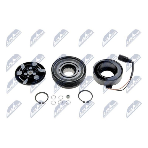 Cupla magnetica, compresor climatizare Audi A3, Tt Ford Galaxy Seat Alhambra, Ibiza, Cordoba, Leon, Toledo Skoda Octavia, Octavia 2 Vw Bora, Caddy, Golf Iv, V, New Beetle, Polo, Sharan Sanden 120mm, 1J0820811L