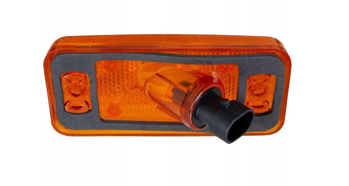 Lampa semnalizare fata/spate CITROEN Jumper (250), Fiat Ducato, Iveco Daily, Peugeot Boxer (250) -, stanga=dreapta, MARS, cu oval connector; screw mounting; Latime: 110 mm; inaltime: 50 mm; Adancime: 20 mm; W5W; portocaliu; cu soclu bec,