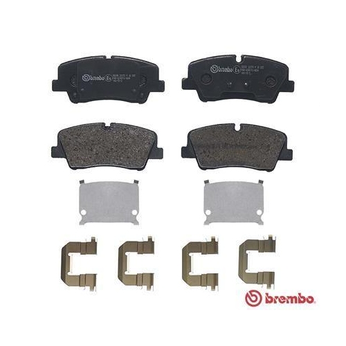Placute frana Hyundai H350 Autobus 04.15-, H350 Box 04.15-, H350 Platform / Chassis 04.15-, Spate, BREMBO