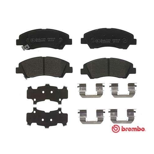 Placute frana Hyundai I10 2 (Ba Ia) 08.13-12.21, I10 2 Sedan 12.13-, I10 3 (Ac3 Ai3) 09.19-, Fata, BREMBO