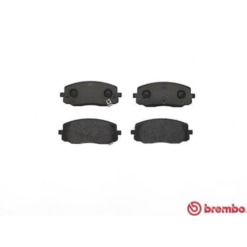 Placute frana Hyundai I10 I (Pa) 10.07-05.18, I10 2 Sedan 12.13-; Kia Picanto I (Sa) 04.04-05.12, Fata, BREMBO