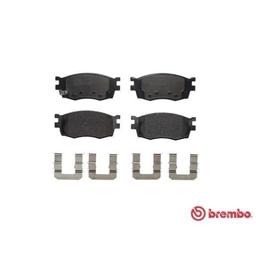 Placute frana Hyundai I20 I (Pb Pbt) 08.08-12.15, Fata, BREMBO
