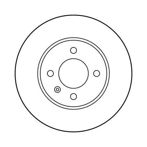 Set discuri frana Seat: Inca (6k9), Toledo 1 (1l2); VW: Caddy 2 (9k9a), Golf 3 (1h1), Golf 4 (1j1), Passat B3/B4 (3a2), Vento (1h2)., punte fata, 256, plin, TRW