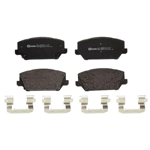 Placute frana Hyundai I30 (Pde Pd Pden) 11.16-, I30 Fastback (Pde Pden) 06.17-, Kona (Os Ose Osi) 06.17-04.23; Kia Optima (Jf) 09.15-, Optima Sportswagon (Jf) 09.16-12.19, Fata, BREMBO