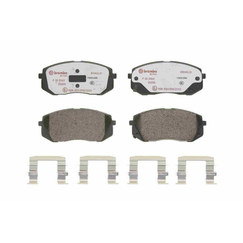 Placute frana Hyundai I40 I (Vf), I40 I Cw (Vf), I40 I Estate Van (Vf), I45 6 Saloon (Yf), Ix35 (Lm, Ix35 Van, Kona (Os, Kona Box/Suv (Os, Sonata 5 (Nf), Sonata 7 (Lf), Tucson (Tl, Tucson Box/Suv (Tle); Kia Ceed (Jd), Optima (Jf), Optima Sportswagon (Jf),