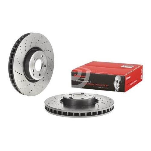 Set disc frana Mercedes Sl (R231) 12.11-04.20, Fata, 360X36mm, ventilat, BREMBO