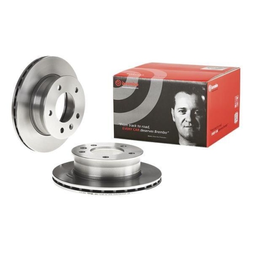 Set disc frana Mercedes Sprinter (B901 B902) 01.95-05.06, Sprinter Classic 3,5-T Box (B909) 09.13-, Sprinter Classic 4,6-T Autobus (B909) 09.13-, Sprinter Classic 4,6-T Box (B909) 01.17-, Fata, 276X22mm, ventilat, BREMBO