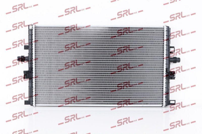 Radiator Tesla Model 3 17-, motor: EV, battery radiator ; intrare/iesire conectare rapida, 594x358x22, SRLine, Aluminiu/ Plastic brazat, 149417500A; 14947500A