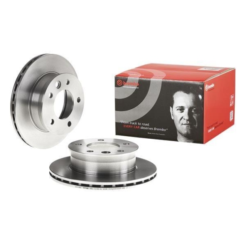 Set disc frana Mercedes Sprinter (B901 B902) 01.95-05.06, Sprinter Classic 3,5-T Box (B909) 09.13-, Sprinter Classic 4,6-T Autobus (B909) 09.13-, Sprinter Classic 4,6-T Box (B909) 01.17-, Fata, 276X22mm, ventilat, BREMBO