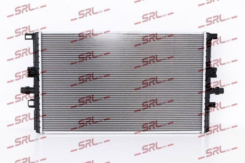 Radiator Tesla Model Y 20-, motor: EV, intrare/iesire conectare rapida, 592x385x26, SRLine, Aluminiu/ Plastic brazat, 149417500B
