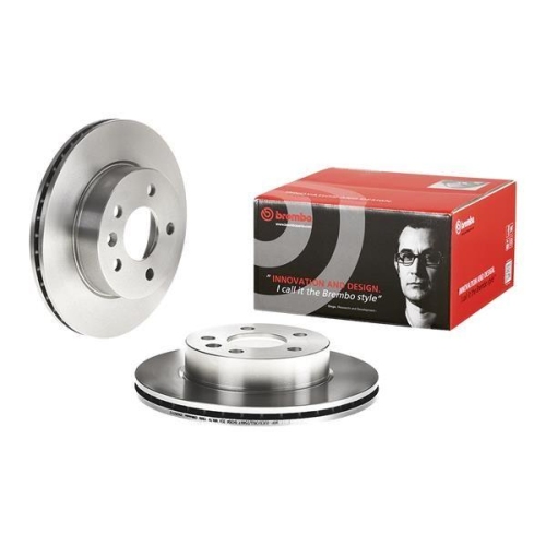 Set disc frana Mercedes V-Class (638/2) 02.96-07.03, Vito Box (W638) 03.97-07.03, Vito Bus (W638) 02.96-07.03, Fata, 276X22mm, ventilat, BREMBO