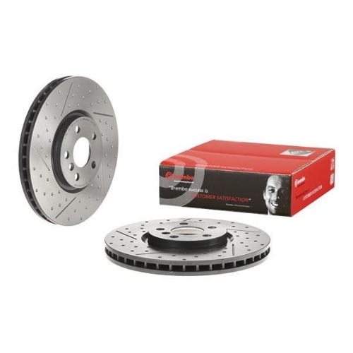 Set disc frana Mini Mini (F55) 09.13-, Mini (F56) 12.13-, Mini Cabriolet (F57) 11.14-, Mini Clubman (F54) 11.14-, Mini Countryman (F60) 10.16-, Fata, 335X30mm, ventilat, BREMBO