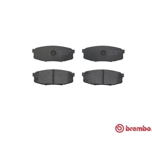 Placute frana Hyundai Xg Saloon 09.00-12.05; Lexus Lx ( J2) 08.07-; Toyota Land Cruiser 200 ( J2) 08.07-, Sequoia ( K3 K4) 05.00-10.07, Sequoia ( K6) 11.07-, Tundra Pick-Up ( K5 K6) 11.06-, Spate, BREMBO