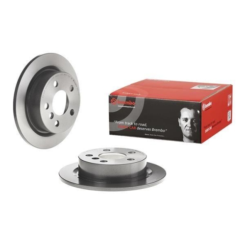 Set disc frana Mini Mini (F55) 09.13-, Mini (F56) 12.13-, Mini Cabriolet (F57) 11.14-, Spate, 259X10mm, plin, BREMBO