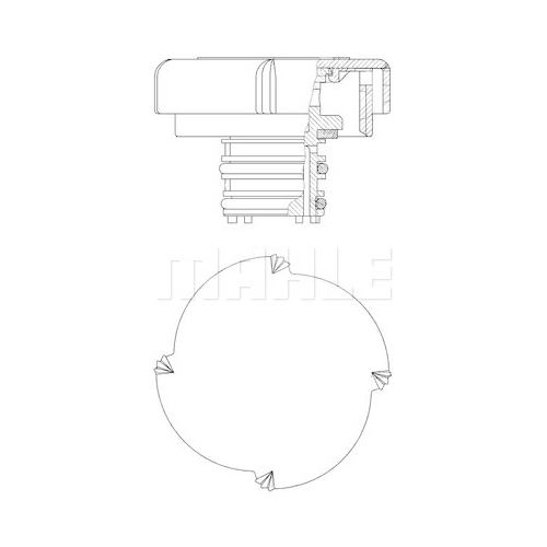 MAHLE buson,vas expansiune BEHR *** PREMIUM LINE ***