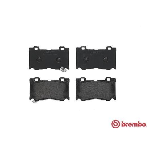 Placute frana Infiniti Fx 07.08-, G Convertible 09.10-, G Coupe 09.07-, G Sedan 01.07-, M37 01.10-, Q50 04.13-, Q60 Coupe 08.13-, Q60 Coupe 09.16-, Q70 (Y51) 03.13-, Qx70 08.13-; Nissan 370z Coupe (Z34) 01.09-, 370z Roadster (Z34) 01.09-, Fata, BREMBO