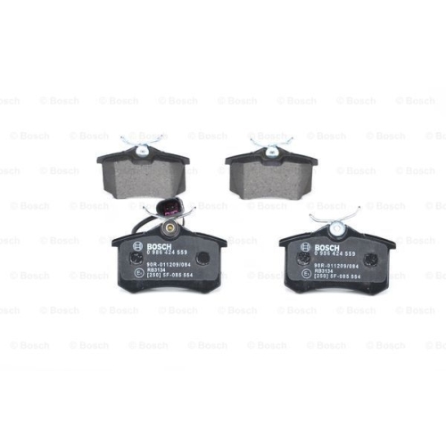 Set placute frana BOSCH 0986424559 spate Seat Alhambra (7V8, 7V9) Sharan (7M8, 7M9, 7M6) Galaxy (Wgr)