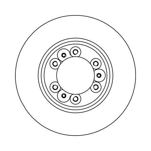 Set discuri frana Isuzu: Trooper 2 (Ub), Trooper III; Opel: Frontera A (U92), Frontera B (U99), Monterey A (M92)., punte fata, 280x26, ventilat, TRW