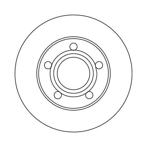 Set discuri frana Audi A6 C5 (4b2), A6 C5 Avant (4b5), 1.8 T quattro, 2.4 Quattro, 2.5 TDI quattro, 2.7 T quattro, 2.8 Quattro, 3.0 Quattro, S6 Quattro, punte spate, 245x10, plin, TRW