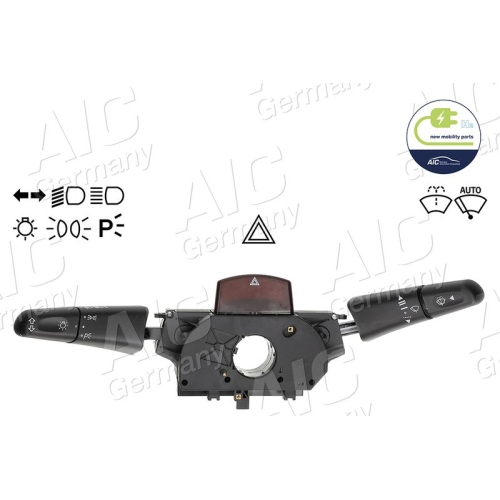 Comutator volan directie, bloc lumini, Fiat Grande Punto, Mercedes Benz, Vito, Nissan Primastar, VW LT 28-35 IIl; lumini, semnal, stergatoare fata & spalator, 0015404645