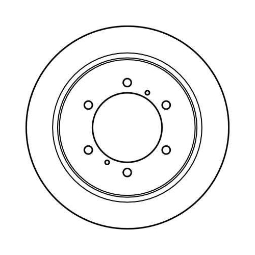 Set discuri frana Mitsubishi L400 Box (Pd W, L400 Bus (Pd W, Pajero Classic (V2 W, Pajero 2 (V3 W, Pajero 2 Canvas Top (V2 W, Pajero 3 (V7 W, Pajero Sport 1 (K7 , punte spate, 315x18, plin, TRW