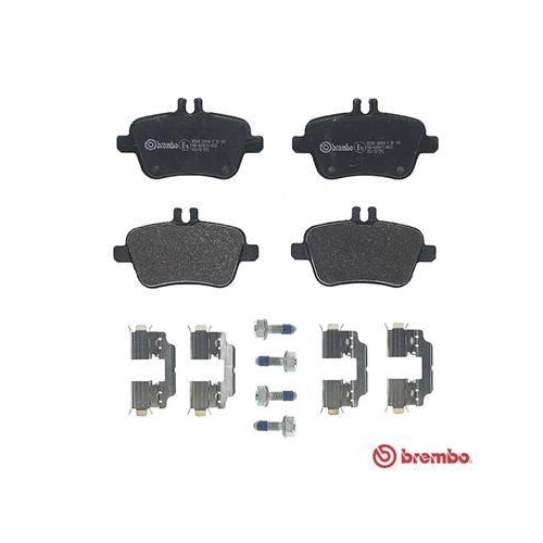 Placute frana Infiniti Q30 11.15-, Qx30 04.16-; Mercedes Clasa A (W176) 06.12-05.18, B-Class Sports Tourer (W246 W242) 10.11-12.18, Cla Coupe (C117) 01.13-03.19, Cla Shooting Brake (X117) 01.15-03.19, Gla-Class (X156) 12.13-05.22, Slc (R172) 01.16-, Slk (