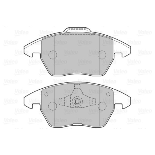 VALEO set placute frana,frana disc FIRST