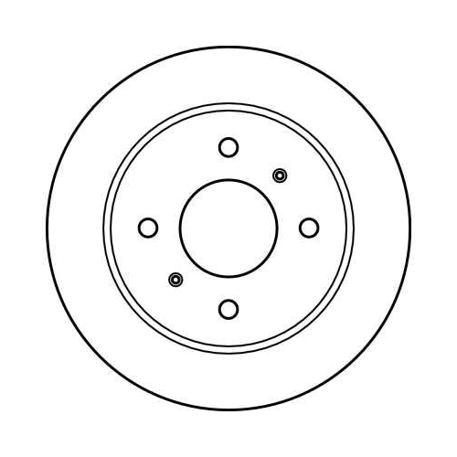 Set discuri frana spate TRW Nissan Almera II (N16) 2000- Bluebird (U13 U14) 09.1991-05.2002 Primera (P10) 06.1990-06.1996 Primera (P11) 1996-2002 Primera Traveller (Wp11) 06.1996-01.2002 spate
