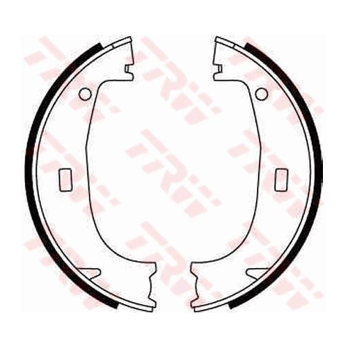 Set saboti frana mana Trw GS8594, parte montare : Punte spate