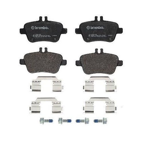 Placute frana Infiniti Q30 11.15-, Qx30 04.16-; Mercedes Clasa A (W176) 06.12-05.18, Cla Coupe (C117) 01.13-03.19, Cla Shooting Brake (X117) 01.15-03.19, Gla-Class (X156) 12.13-05.22, Spate, BREMBO