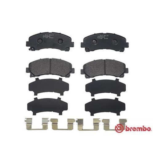 Placute frana Isuzu D-Max I (Tfr Tfs) 05.02-12.12, D-Max I (Tfr Tfs) 10.06-10.12, D-Max 2 (Tfr Tfs) 06.12-, D-Max 2 (Tfr Tfs) 06.12-, Fata, BREMBO