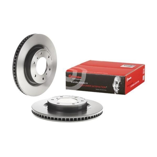 Set disc frana Mitsubishi Pajero 4 (V8 W V9 W) 10.06-, Pajero 4 Van (V9 V8 V8 V) 11.06-, Fata, 332X28mm, ventilat, BREMBO