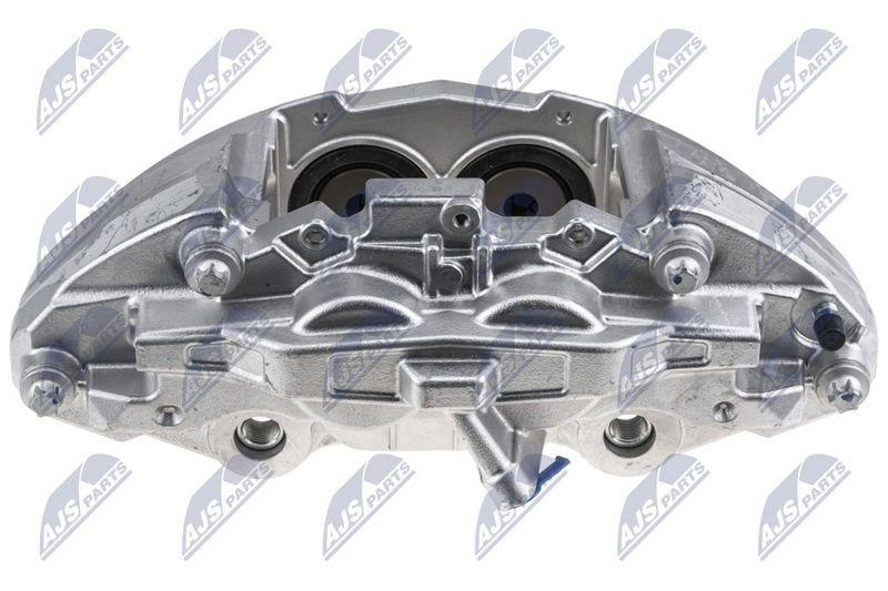 Etrier frana Mercedes clasa C (W205 / S205 / C205 / A205) 2013-, clasa E (W213, S213, C238, A238) 2016-, Glc (X253, C253) 2015-, Cls (C257) 2018-; partea din fata, stanga, pentru disc 32mm; A0114219398; NTY, aftermarket