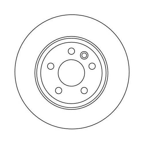 Set discuri frana spate TRW Ford Galaxy Wgr 03.1995-05.2006; Seat Alhambra 04.1996-03.2010; VW Sharan 7M 05.1995-03.2010 Transporter IV Bus 1990-2004