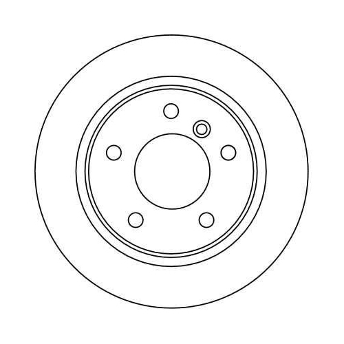 Set discuri frana Bmw 3 Compact (E36), 316 g, 316 i, 318 TDS, 318 ti, 323 ti, punte spate, 272x9.9, plin, TRW
