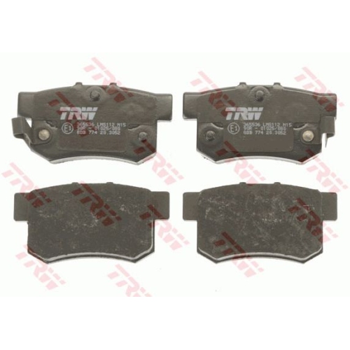 Placute frana TRW GDB774, Spate