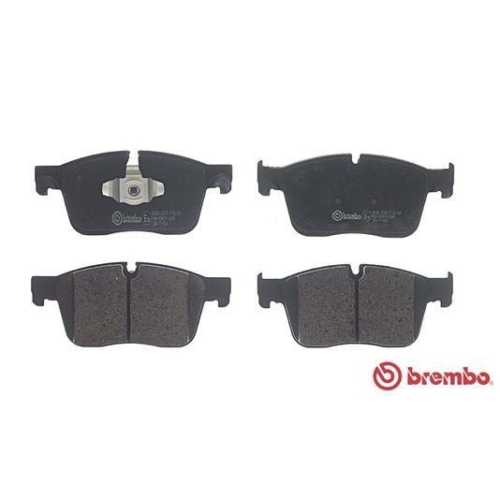 Placute frana Jaguar F-Pace (X761) 09.15-, I-Pace (X590) 02.18-, Xe (X760) 03.15-, Xf 2 (X260) 05.15-, Xf Sportbrake (X260) 07.17-; Land Rover Range Rover Velar (L560) 03.17-, Fata, BREMBO