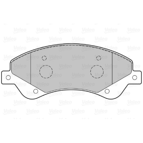 VALEO set placute frana,frana disc FIRST