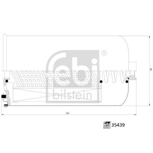 FEBI BILSTEIN filtru combustibil