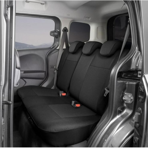 Set huse scaune Ford Tourneo Courier, Transit Courier 2014-2024, pentru 2 scaune fata si bancheta spate, husa personalizata, Kegel Polonia