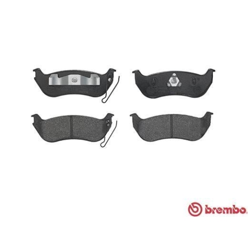 Placute frana Jeep Cherokee (Kj) 03.01-01.08, Wrangler 2 (Tj) 08.96-12.08, Spate, BREMBO