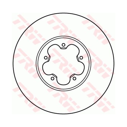 Disc frana Ford Transit Bus, 04.2006-2013, Transit, 04.2006-08.2014, TRW