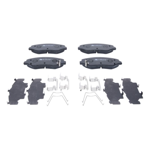 Set placute frana fata ATE, Honda Civic X Liftback (Fc , Fk ), 09.2016-, Civic X Sedan (Fc ), 09.2015-, Cr-V II, 09.2001-07.2007, Fata; Varianta echipare : S; puntea fata