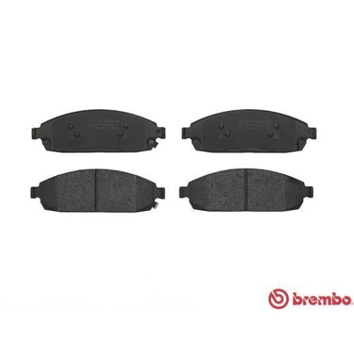 Placute frana Jeep Commander (Xk Xh) 09.05-12.10, Commander Van (Xh) 09.05-12.10, Grand Cherokee 3 (Wh Wk) 10.04-10.11, Fata, BREMBO