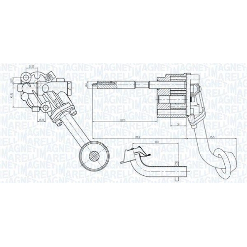 Pompa ulei Audi 80 B3 Sedan (893, 80 B4 Avant (8c5), 80 B5 Avant (8d5), A4 B5 (8d2), A4 B5 Avant (8d5), A6 C5 (4b2), A6 C5 Avant (4b5); Ford Galaxy I (Wgr), Galaxy Mk I Van (Wgr); Seat Alhambra (7v8, Alhambra Van (7v8, Cordoba (6k1, Cordoba Vario (6k5), I