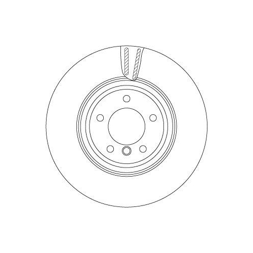 Set discuri frana Bmw 3 (E90), 3 Convertible (E93), 3 Coupe (E92), 3 Touring (E91), X1 (E84), punte fata, 348x30, TRW