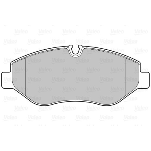 VALEO set placute frana,frana disc FIRST