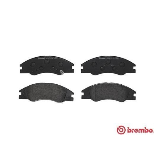 Placute frana Kia Cerato I (Ld) 03.04-12.10, Fata, BREMBO