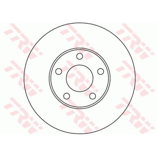 Disc frana Vw Passat (3b2), 08.1996-12.2005, TRW