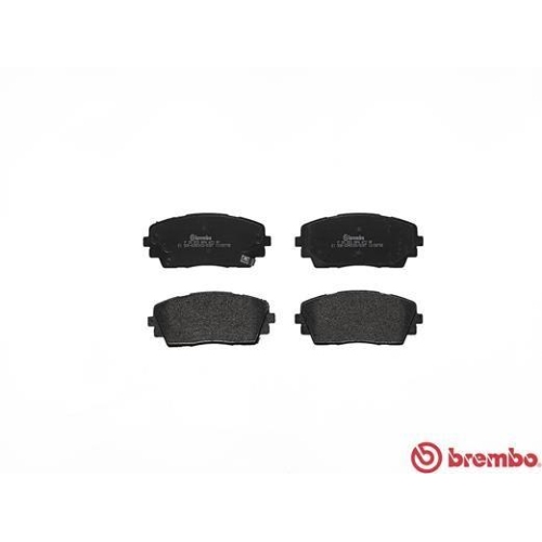 Placute frana Kia Picanto 2 (Ta) 05.11-05.17, Fata, BREMBO